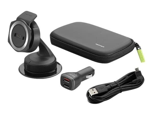 TomTom - Car Mounting Kit & Protective Carry Case Bundle - tilbehørssett for GPS-mottakermodul - for RIDER 40, 400, 410