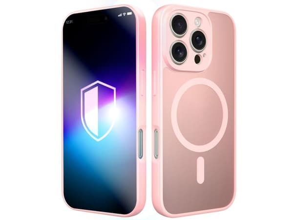 3mk Misty MagCase för iPhone 16 Pro Max - Rosa