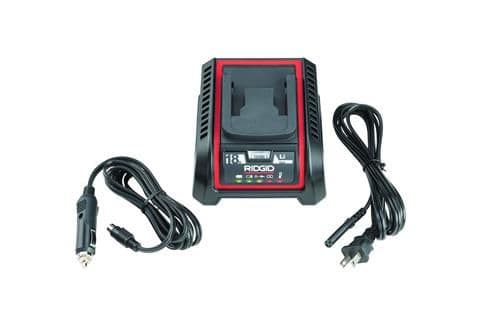 230-V-oplader til Ridgid 18-V-batterier
