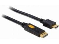 Delock - Adapterkabel - DisplayPort hane till HDMI hane