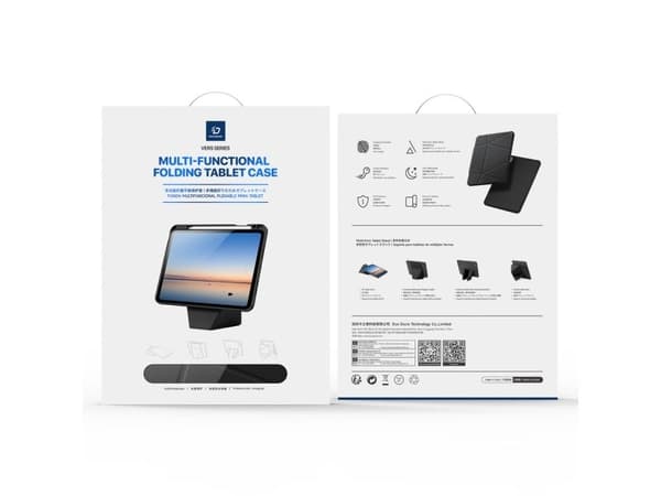 DUX DUCIS VERS iPad Pro 11 (2024/2025) Musta