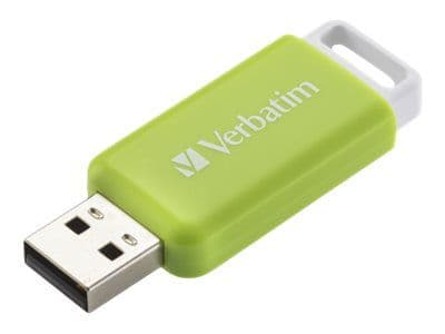 Verbatim DataBar - USB-flashstasjon - 32 GB - USB 2.0 - grønn