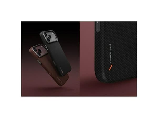 Etui UNIQ Keva EDGE do iPhone 18 Pro Max / 17 Pro Max Magclick Charging czerwony