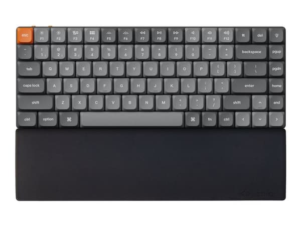 Keychron – Näppäimistön ranteentuki – matalaprofiilinen – musta