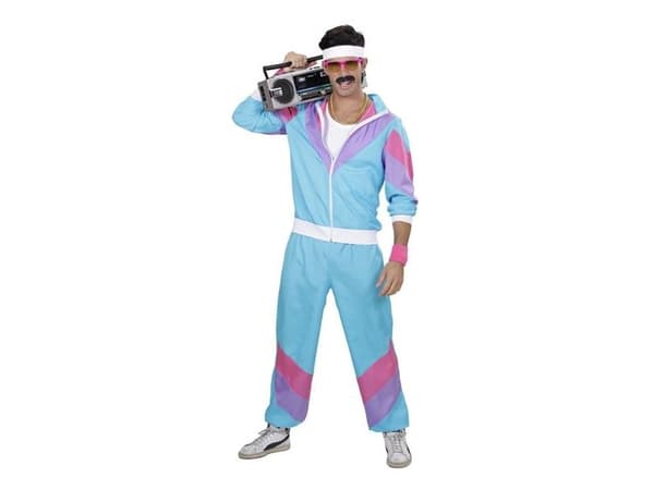 80er joggingdragt kostume