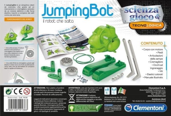Clementoni interaktiv robot Jumpingbot
