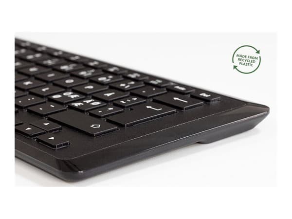 Mousetrapper Type Mini - näppäimistö - kompakti - langaton - Bluetooth - QWERTY - UK
