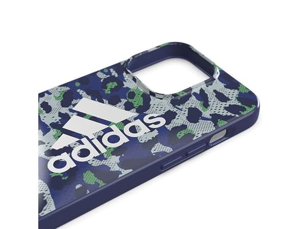 Adidas OR Snap case leopard iPhone 13/13 Pro 6,1" blå/blå 47260