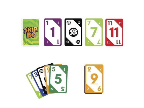 Mattel UNO SKIP-BO Cards (Updated) (JMM20)