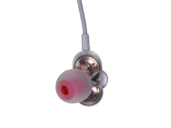 hE08 Bluetooth in-ear hörlurar vit