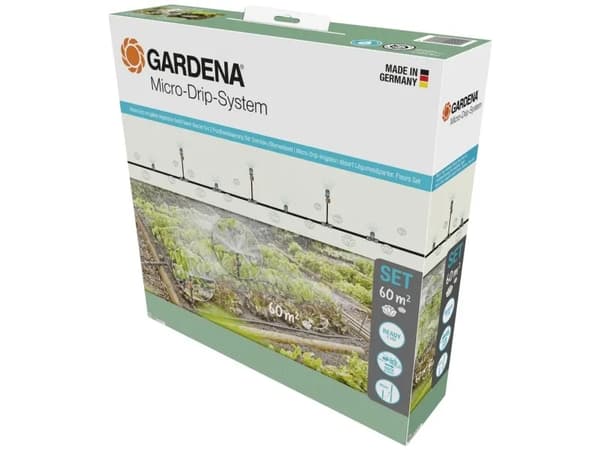 Gardena Micro-Drip-System Set grönsaks-/blomrabatt 60sqm