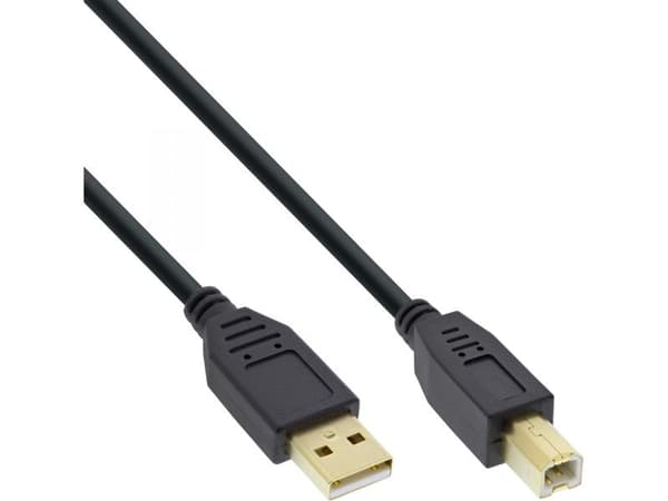 InLine 34550S, 10 m, USB A, USB B, Hanstik/Hanstik, 480 Mbit/s, Lajittelu