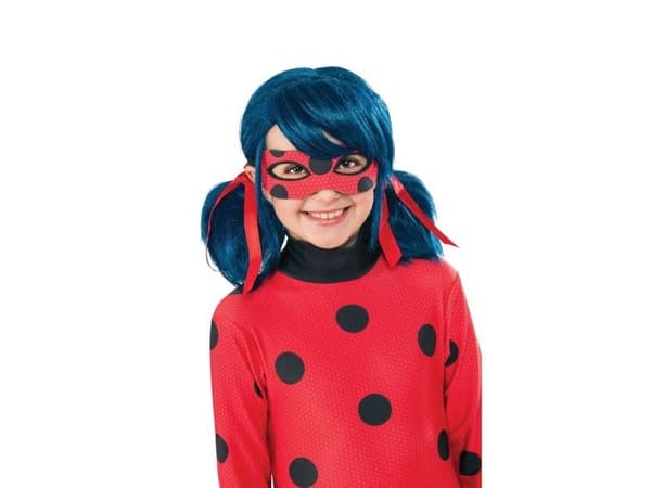 Miraculous Ladybug parykk, barn