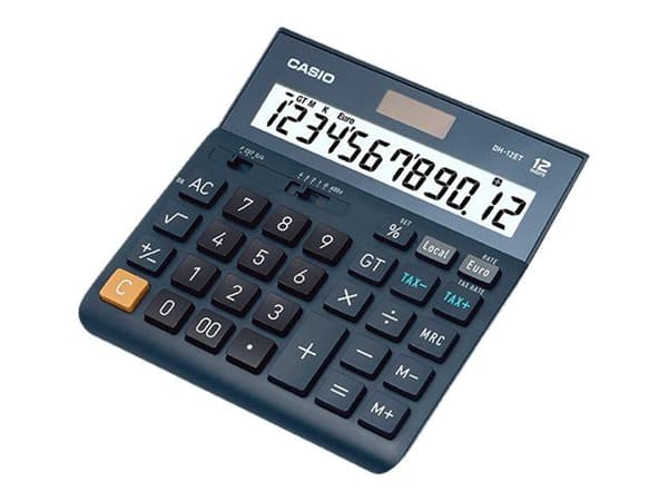 Bordräknare Casio DH-12ET - blå - 12 siffror