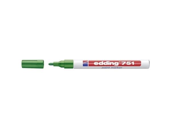 Paintmarker edding 751, grön