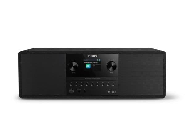 Philips-TAM6500 - Mikrosystem - 2 x 25 watt - svart