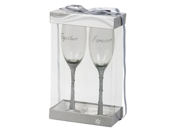 Champagneglas Together Forever