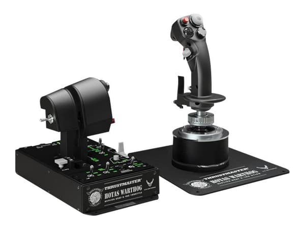 Thrustmaster HOTAS Warthog - Joystick og gasspedal - kablet - for PC