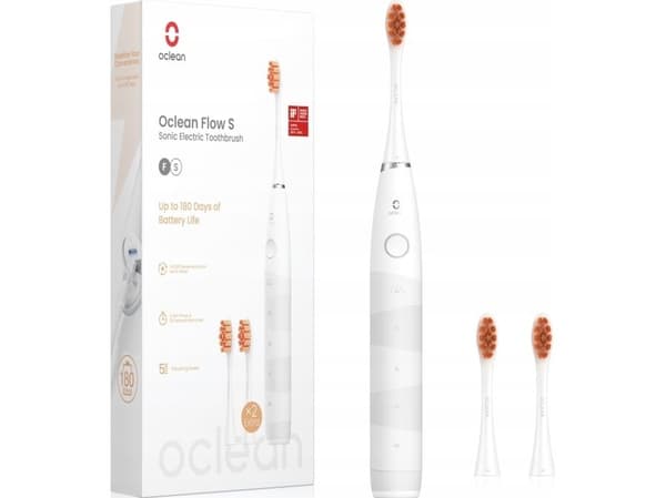 Oclean Flow S eltandborste vit