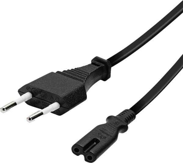 Vivanco VVITPOWERIT12, 1,25 m, CEE7/16, IEC C7