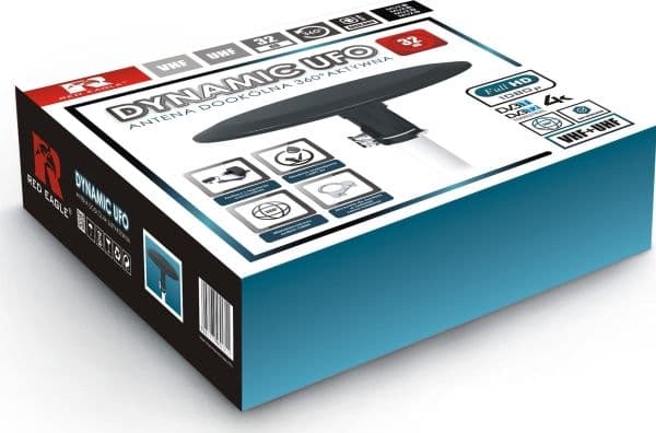 Opticum DVB-T Dynamic UFO-360 svart