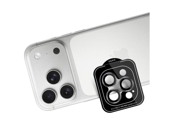3MK Objektivbeskyttelse Pro for Apple iPhone 17 Pro / 17 Pro Max grå