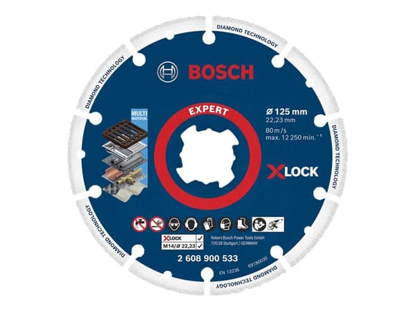 Bosch diamantkapskiva MULTI 150MM