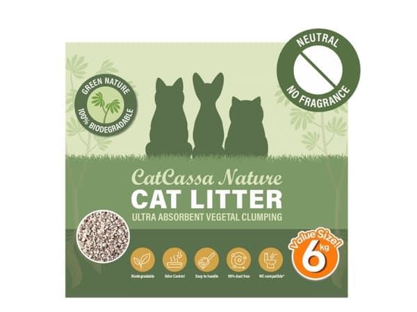CatCassa Nature kattegrus (Neutral) 6kg