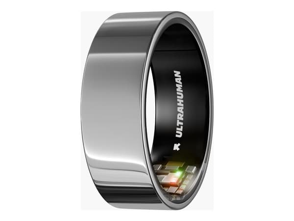 Ultrahuman Ring Air - 6 - smart ring - Bluetooth - 2.4 g  - Space Silver