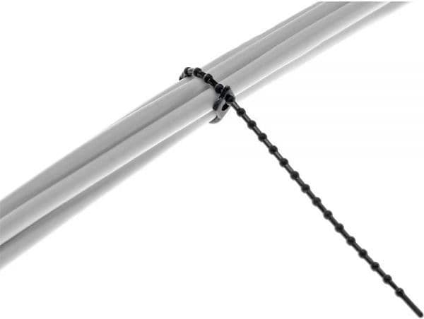 Kabelbinder kulbinder 100 förpackningar 150mm svart