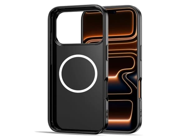Tech-Protect Lamano MagSafe case for iPhone 17 Pro - black and red
