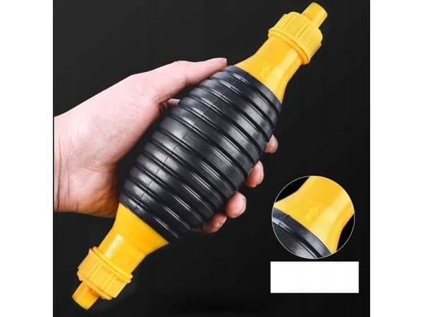 Handpump sugpump med ventilstyr 12 mm för bränsle, handpump/”päron”