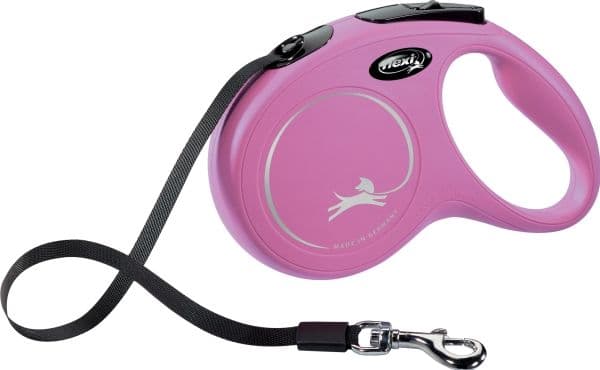 flexi New Classic bånd M, 5M, 25KG, pink