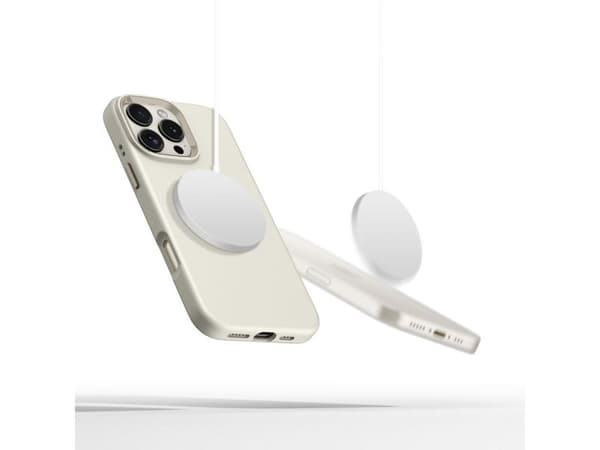 Tech-Protect silikon PU MagSafe-skal för iPhone 16 Pro - beige