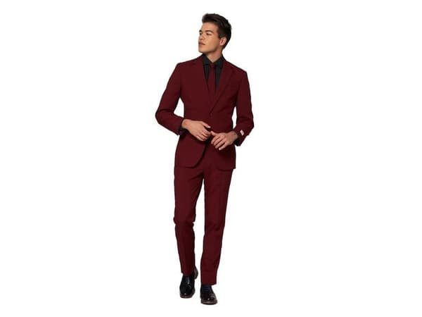 Vinrødt jakkesæt OppoSuits