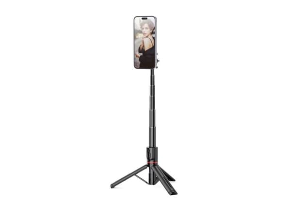 Tech-Protect TECH-PROTECT L06S MagSafe Bluetooth selfie-stick stativ, svart