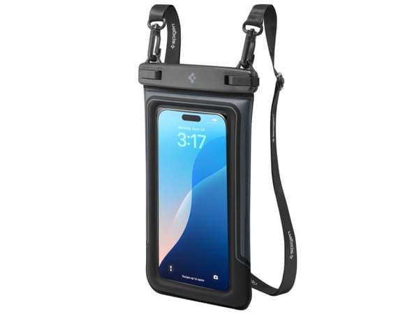 Spigen A611P 2-pack waterproof case - matte black
