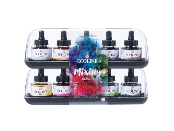 Ecoline Liquid Watercolour Mixing Set 10 x 30 ml