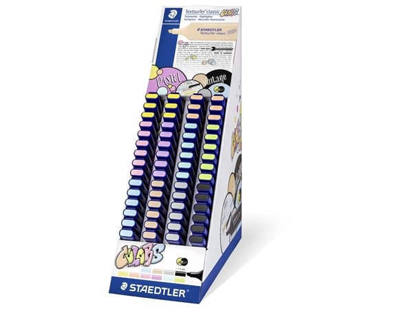 Tekstmarker, Staedtler, 364, Multi assorteret