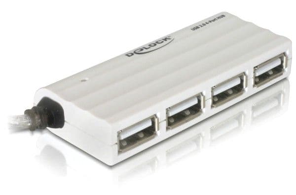 Delock HUB USB 2.0 - Hub - 4 x USB 2.0 - stasjonær