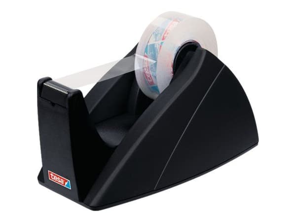 Tesa Easy Cut - Dispenser - skrivebord - svart
