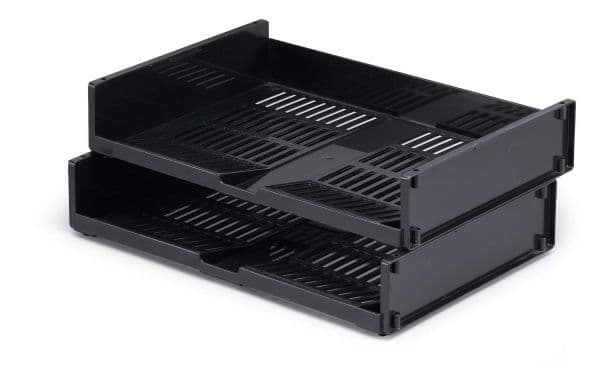Durable 1700801058, Polystyreeni, Musta, A4, 324 mm, 230 mm, 62 mm