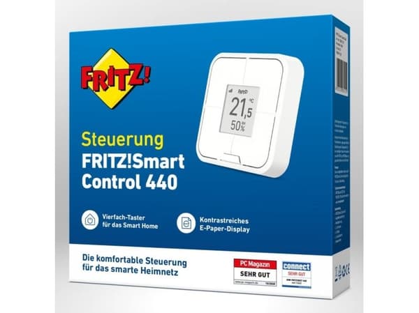 FRITZ! Smart Control 440 firedobbel trykknapp for Smart Home