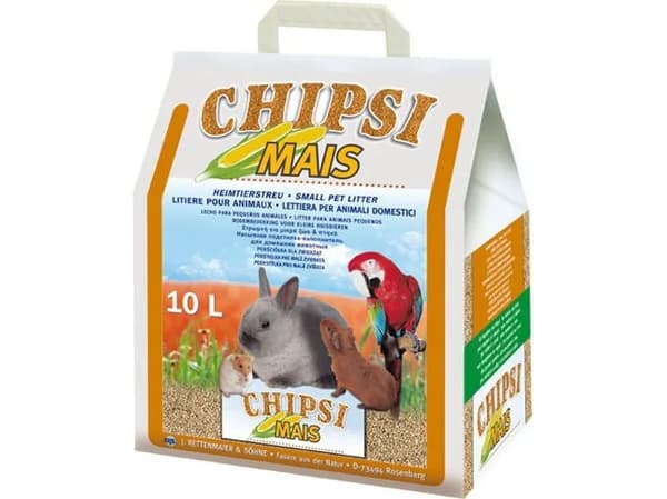 Chipsi SCIÓLKA CHIPSI mais 10 l - 4,6 kg