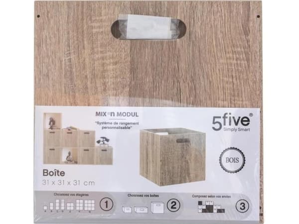 5five låda för kläder, filtar att ge som present - loft
