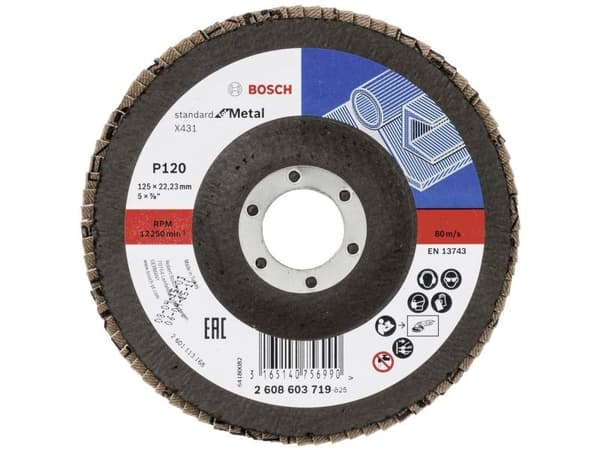 BOSCH slipklinga list 125 mm P120