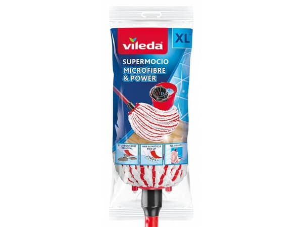 Vileda puhdistusmoppi Mikrokuitu ja teho