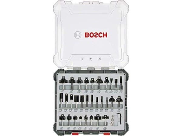 Bosch - Fresekutter - for bløtt tre, løvtre - 30 deler