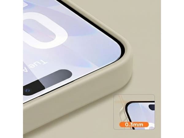 Tech-Protect Glass Fit+ 2-pack tempered glass for iPhone 17 Air - transparent
