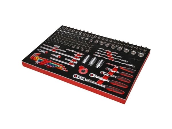KS Tools 811.0140, Støpselsett, 140 hoder, 5,23 kg